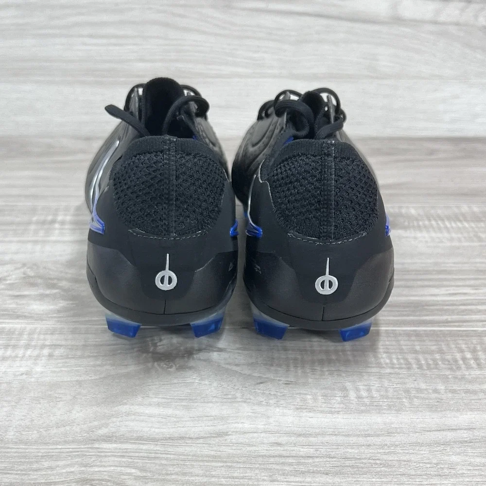 Nike Legend 10 Elite FG Men's Size 12.5 Black Chrome Hyper Royal DV4328-040